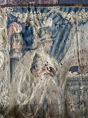 Lot 162 - A Mid 17th Century Flemish Historical Tapestry