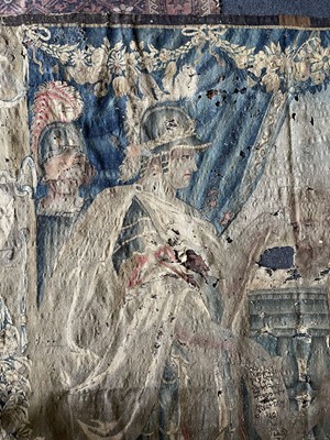 Lot 162 - A Mid 17th Century Flemish Historical Tapestry