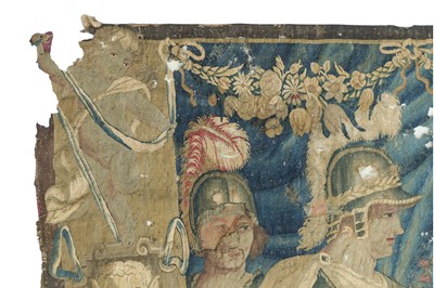 Lot 162 - A Mid 17th Century Flemish Historical Tapestry