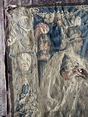 Lot 162 - A Mid 17th Century Flemish Historical Tapestry