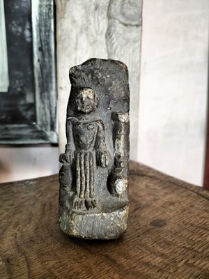 Lot 167 - Indian carved stone deity