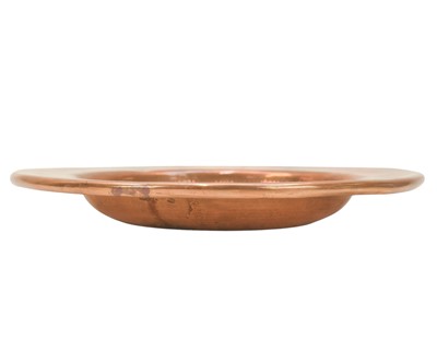 Lot 11 - Francis 'Bert' Cargeeg, a hand wrought copper dish.