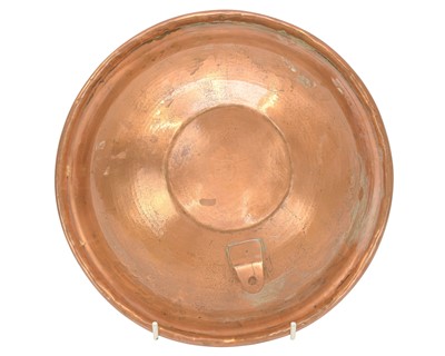 Lot 9 - Francis 'Bert' Cargeeg, a hand wrought copper bowl.