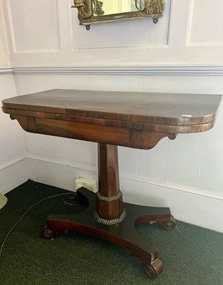 Lot 243 - Card Table