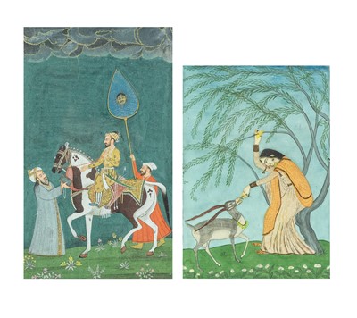 Lot 377 - Kangra School, India, circa 1900.