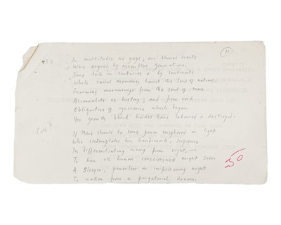 Lot 22 - (Sigfried Sassoon)