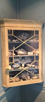 Lot 298 - Painted wall cabinet