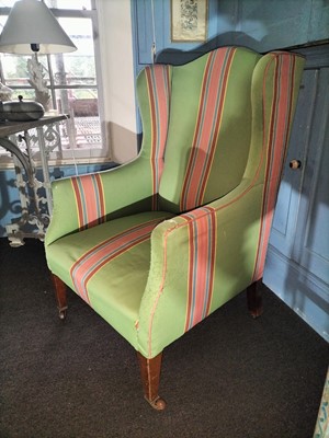 Lot 294 - Edwardian armchair