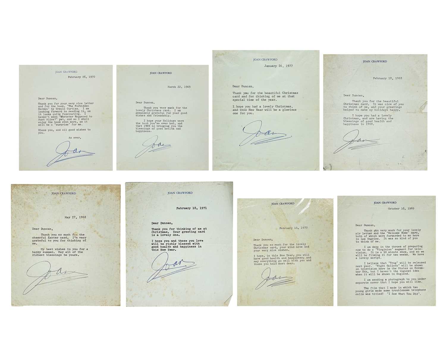 Lot 26 - (TLS) Joan Crawford