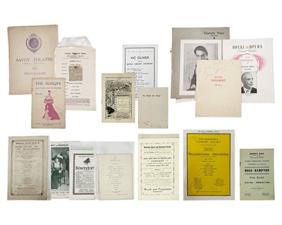 Lot 27 - Theatre and Opera