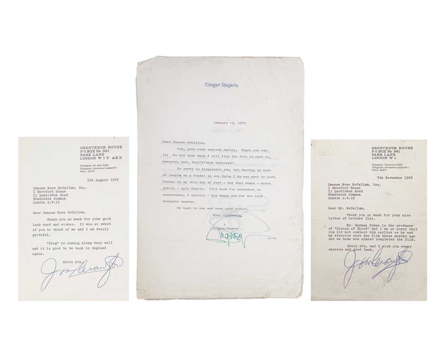 Lot 28 - Ginger Rogers and Joan Crawford