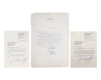 Lot 28 - Ginger Rogers and Joan Crawford