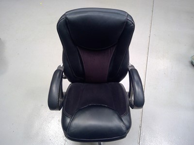 Lot 65 - An Adjustable Office Chair. All the...