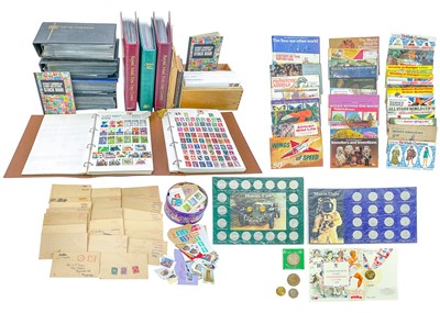 Lot 197 - Collection of Great Britain First Day Covers, Stamps, Tea Cards, coins etc.