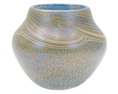 Lot 745 - Norman Stuart Clarke (1946) A glass vase.