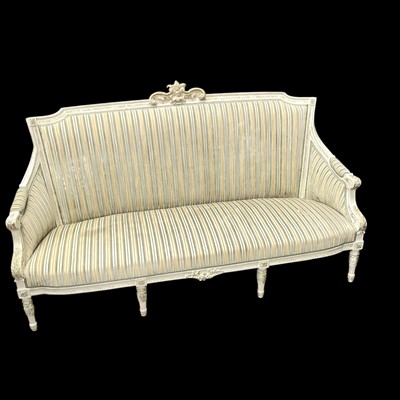 Lot 30 - A French Style Settee. The Settee is 108cm...