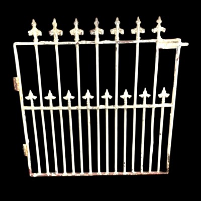 Lot 46 - A Forged Gate. The Gate is 102cm tall and 99cm...