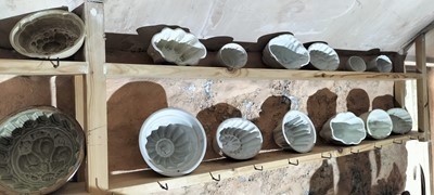 Lot 557 - Jelly moulds