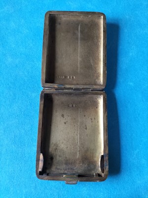 Lot 133 - A George V silver gilt and shagreen book match holder.