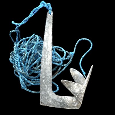 Lot 101 - A 10kg Bruce anchor and an unknown amount of...