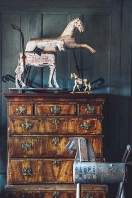 Lot 432 - A George II Chest on Chest