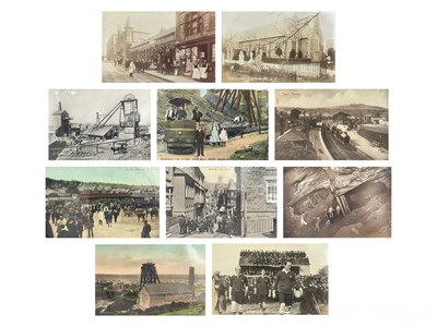 Lot 226 - Camborne / Redruth including mining - Approx. 70 postcards contained in a modern blue album.