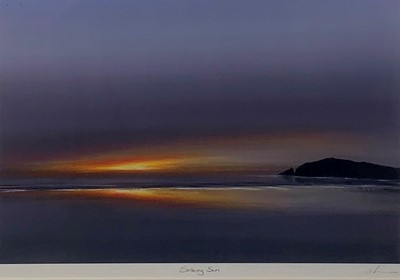 Lot 113 - Andy PEARCE (20th/21st Century) Sinking Sun...