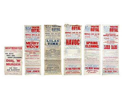 Lot 29 - Playbills