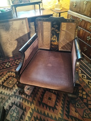 Lot 430 - Chinoiserie Chair