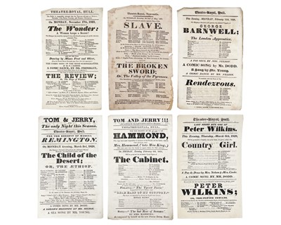 Lot 34 - Early 19th century theatre playbills