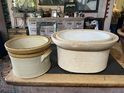 Lot 153 - A patent terracotta 'Zerocool' cold storage box.