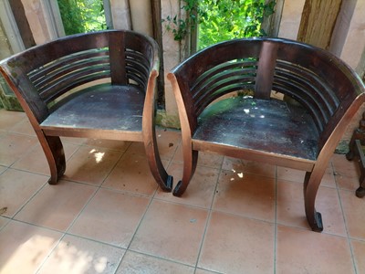 Lot 591 - Garden chairs