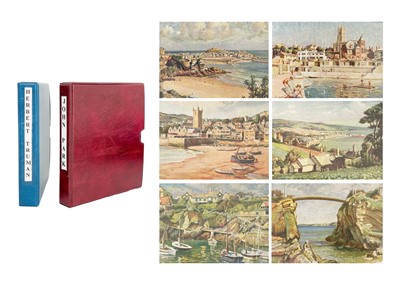 Lot 229 - Two postcard albums