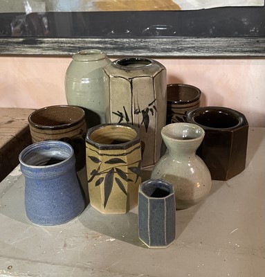 Lot 156 - Jeremy Leach (1941), Lowerdown pottery.