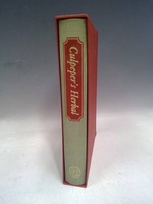 Lot 122 - Culpeper's Herbal Folio Edition.