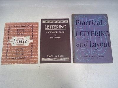 Lot 123 - Lettering Books.