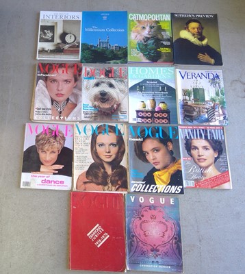 Lot 125 - A Selection of Vogue and Other Magazines. A...