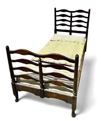 Lot 608 - A pair of Heals 3ft beds
