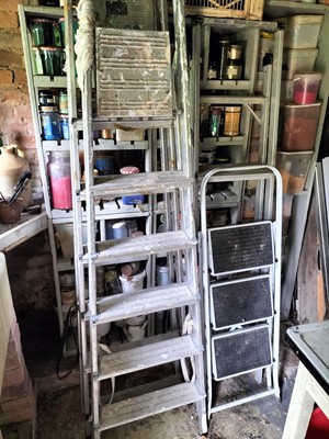Lot 658 - Step ladders