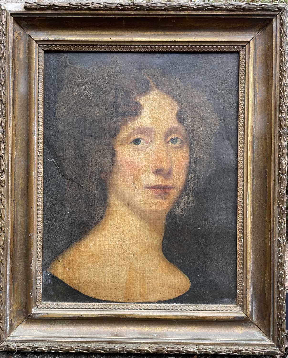 Lot 503 - Early 19th Century Portrait of a Young Lady