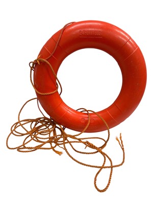 Lot 210 - A Perrybuoy. 24" life buoy ring.