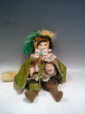 Lot 70 - A vintage Puss in Boots doll. The Figure is...