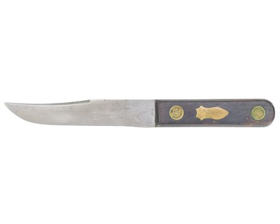 Lot 283 - A clip point Seaman's craft/Bowie style knife.