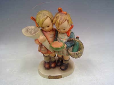 Lot 16 - Hummel Figures, Going to Grandma's. The...
