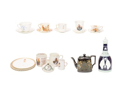 Lot 424 - A Wileman and Co 'Foley China' tea cup and saucer.