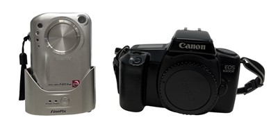 Lot 72 - Canon EOS 1000F and a FinePix F601 Zoom with...