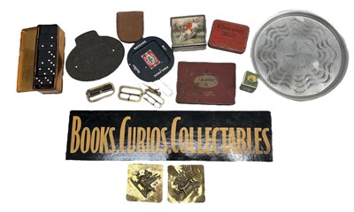 Lot 87 - A painted on board collector's shop display...