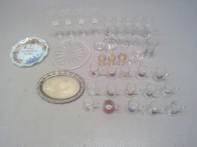 Lot 89 - Crystal and Decorated Glasses.