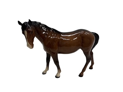 Lot 43 - A Beswick horse, height 17cm.