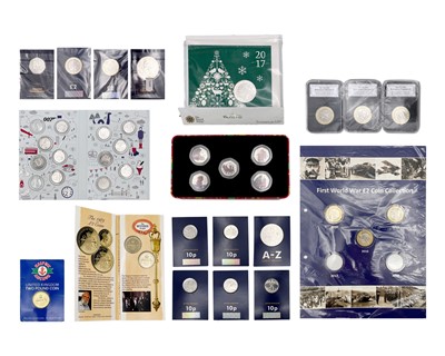 Lot 83 - GB Brilliant Uncirculated coin sets and special issues.